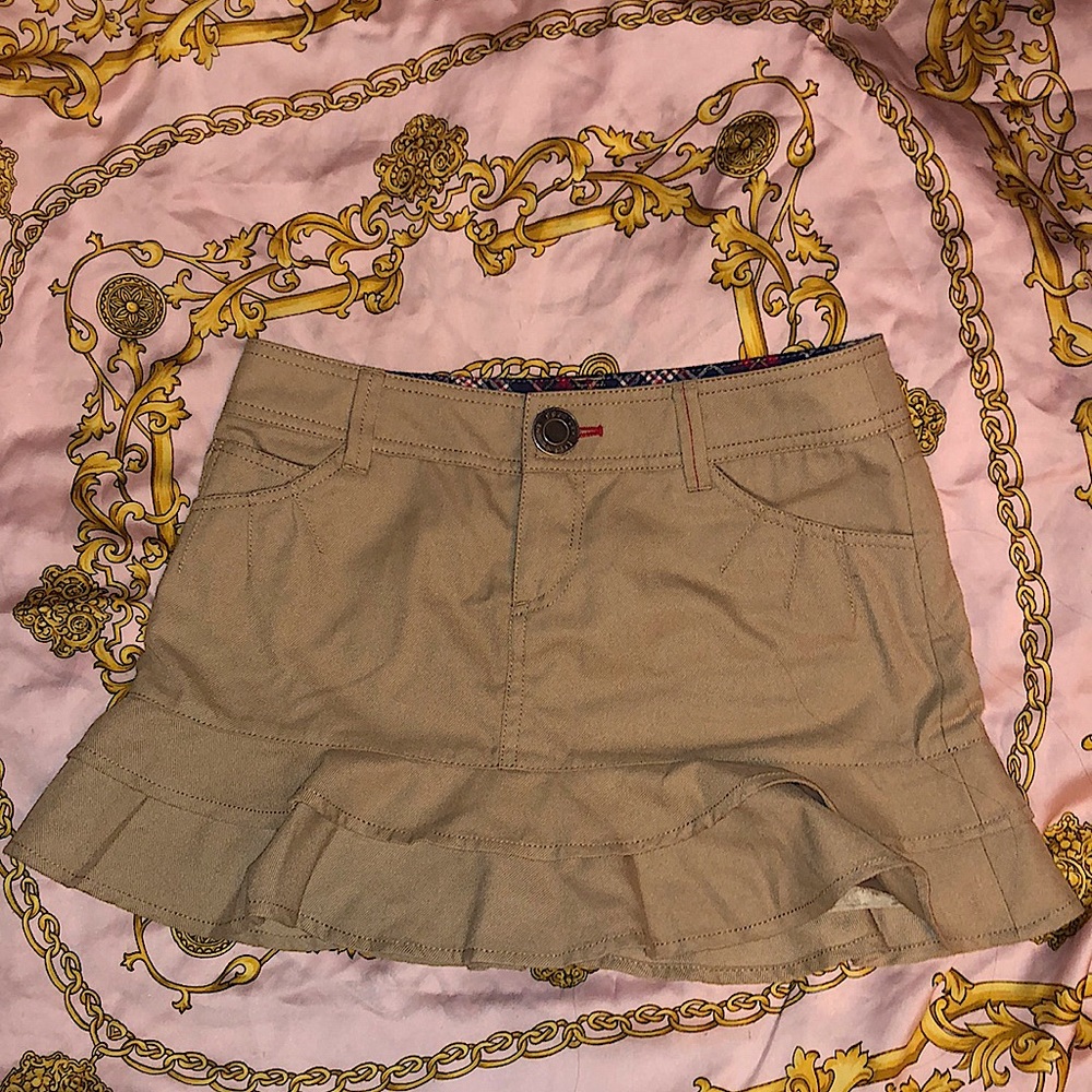 Rare Tommy Girl Frilled-hem Mini Skirt 💝💝💝